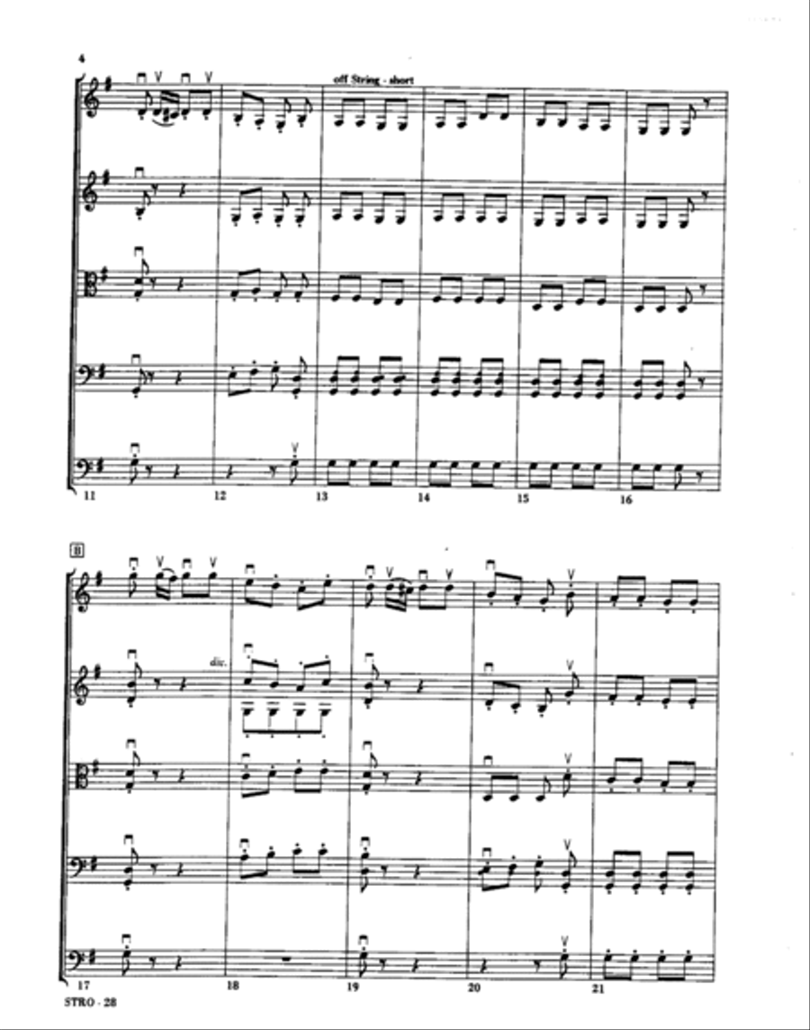 The Nutcracker Ballet: Trepak Orchestra scores gallery preview page 3
