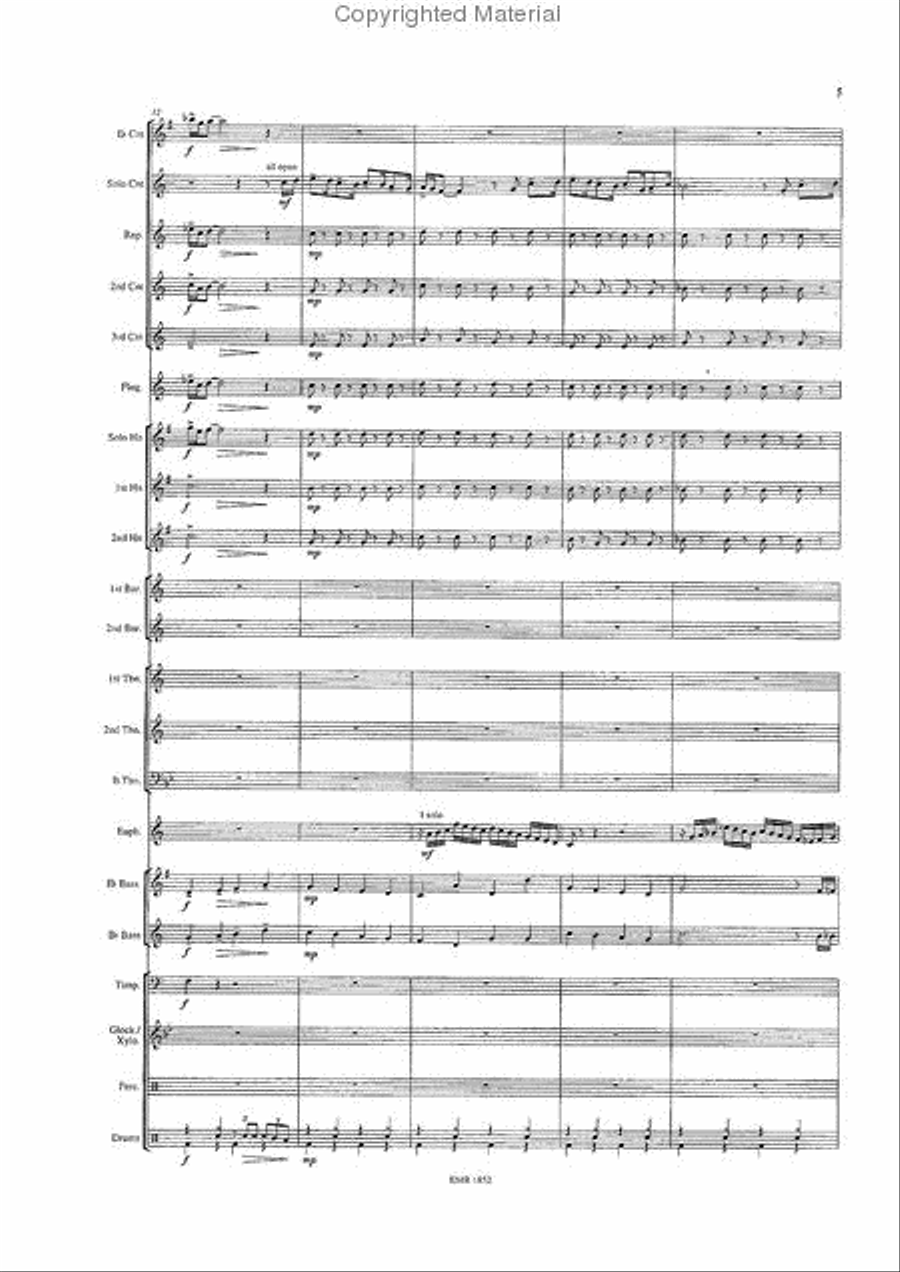 Beatles Forever Brass Band scores gallery preview page 5