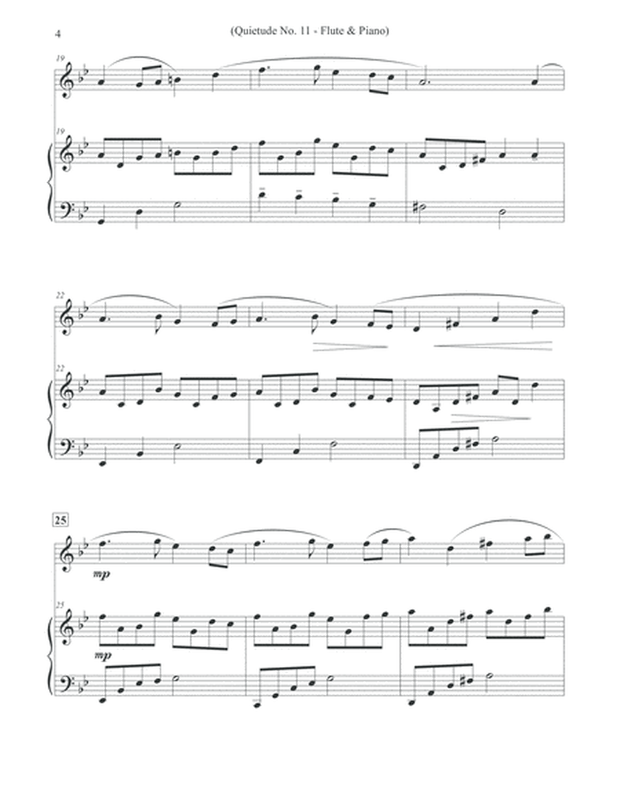 Quietude No. 11 - Flute & Piano image number null