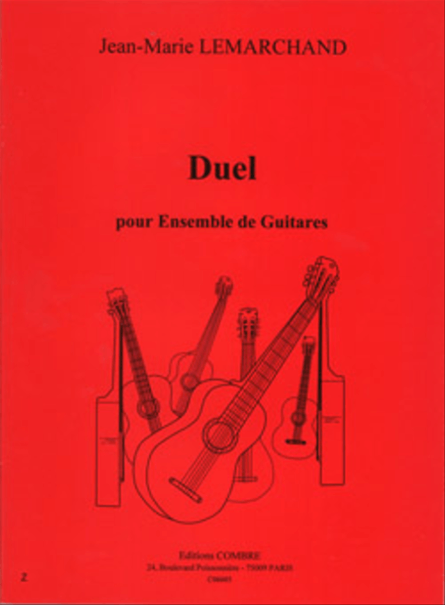 Duel Duel Guitar Ensemble scores gallery preview page 1