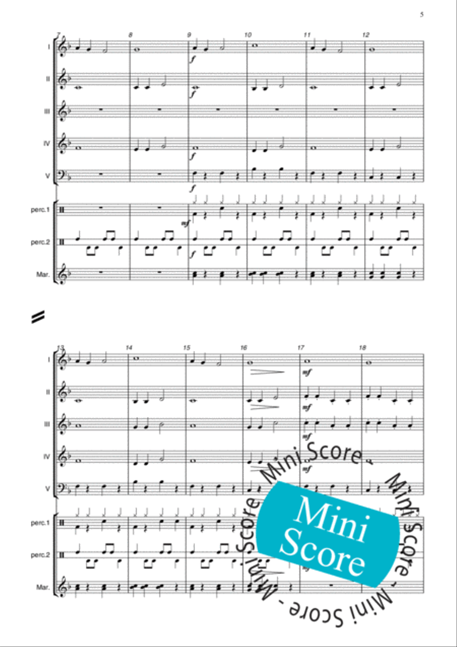 Global Girls Concert Band scores gallery preview page 9