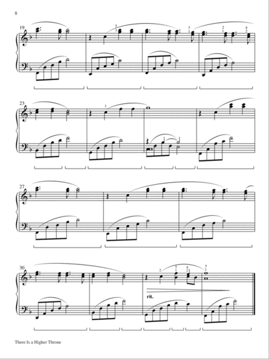 Simply Praise: Book 2 (Intermediate Level) Piano Solo scores gallery preview page 4