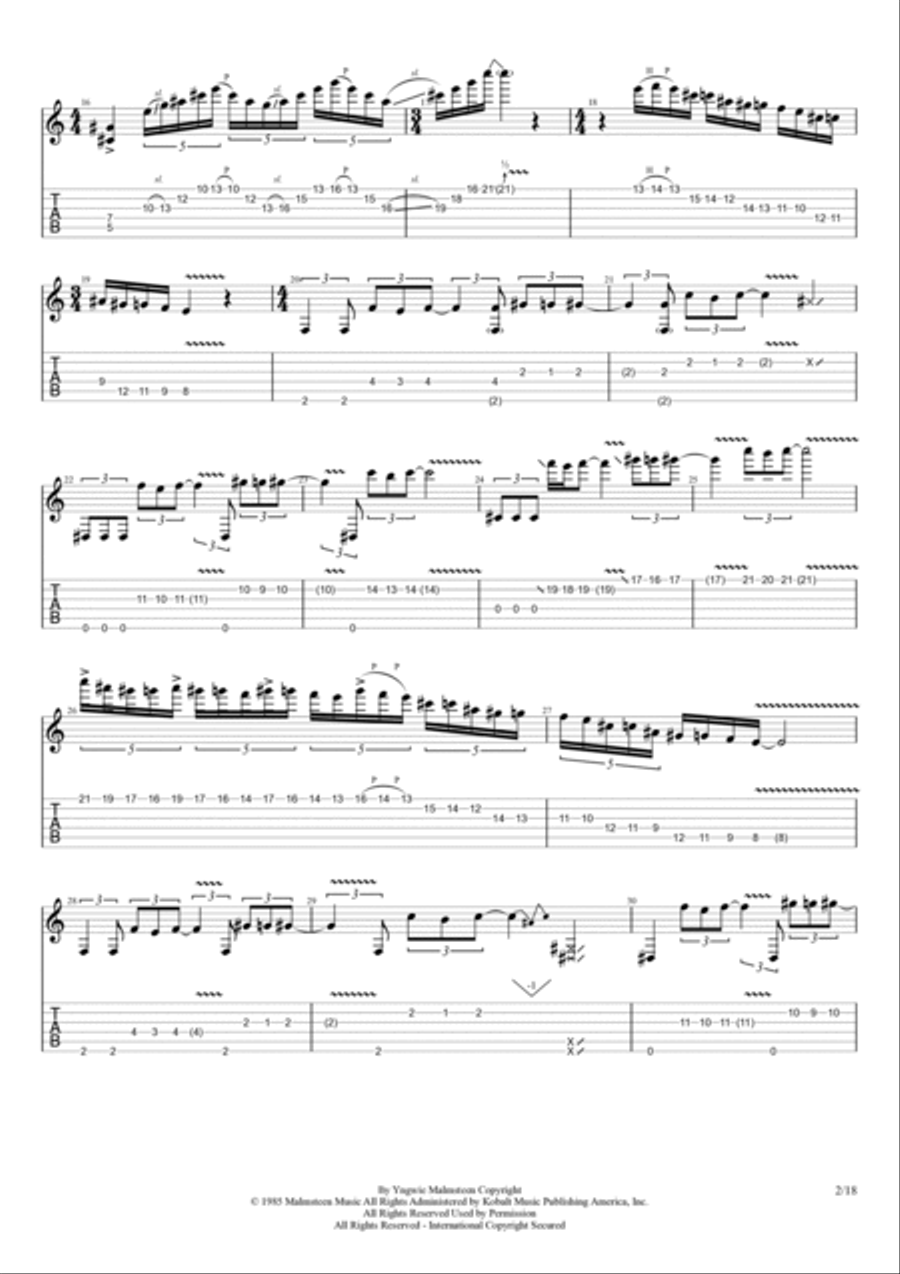 Far Beyond The Sun Acoustic Guitar scores gallery preview page 2