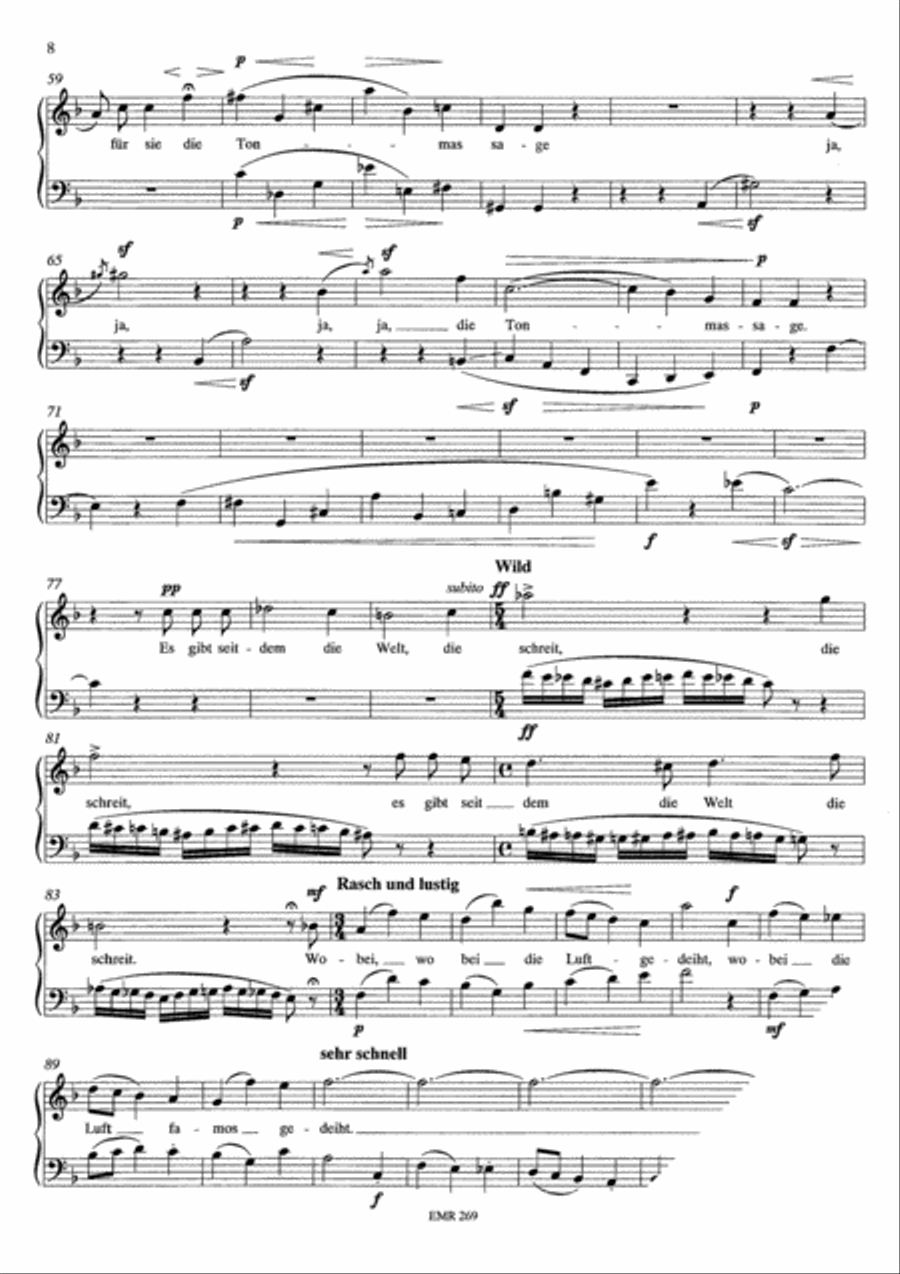 Galgenlieder Tuba scores gallery preview page 18