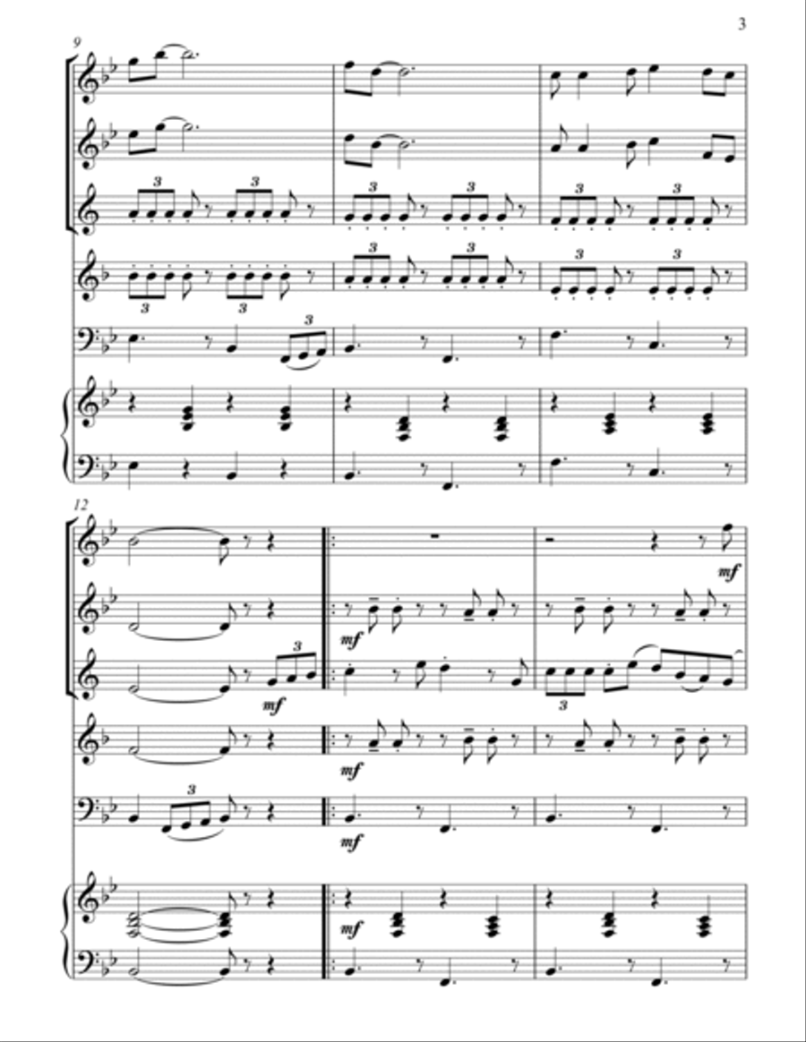 Skippy The Bush Kangaroo Skippy The Bush Kangaroo Chamber Music scores gallery preview page 4