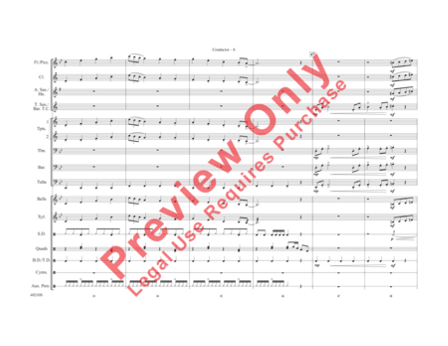 Make Me Smile Marching Band scores gallery preview page 9