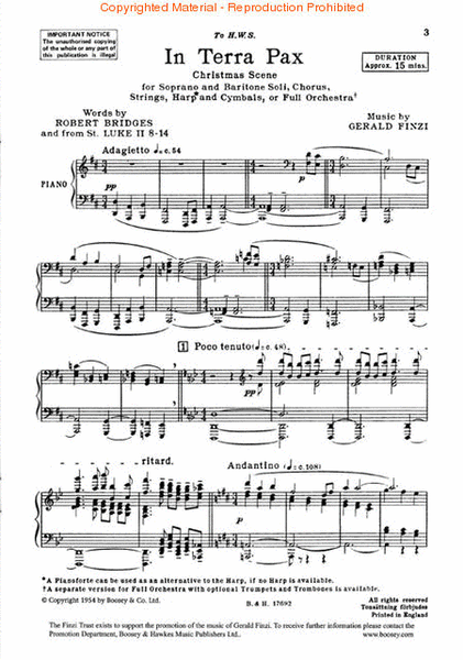 In terra pax, Op. 39
