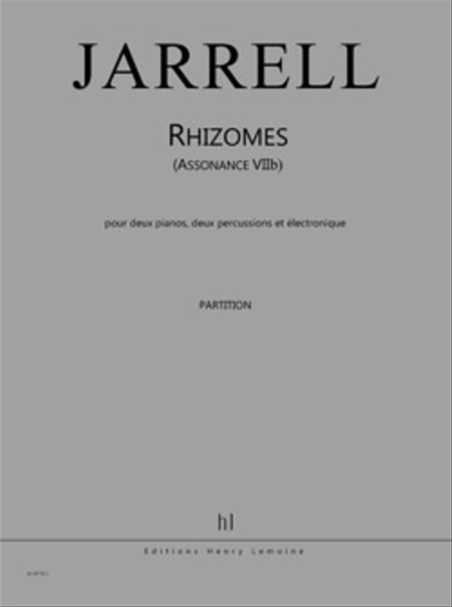 Assonance VIIb (Rhizomes) Piano scores gallery preview page 1