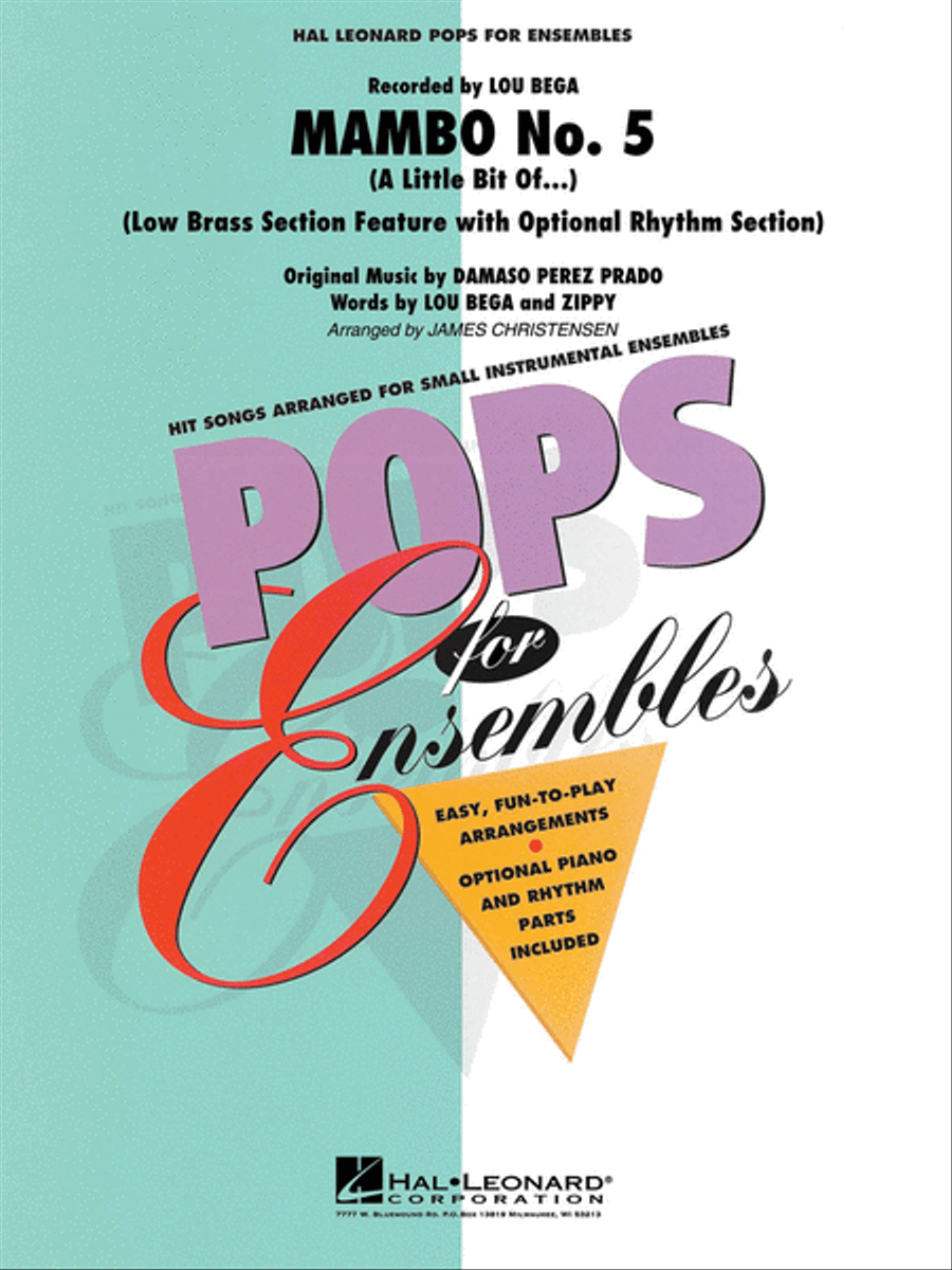 Mambo No. 5 Brass Ensemble scores gallery preview page 1