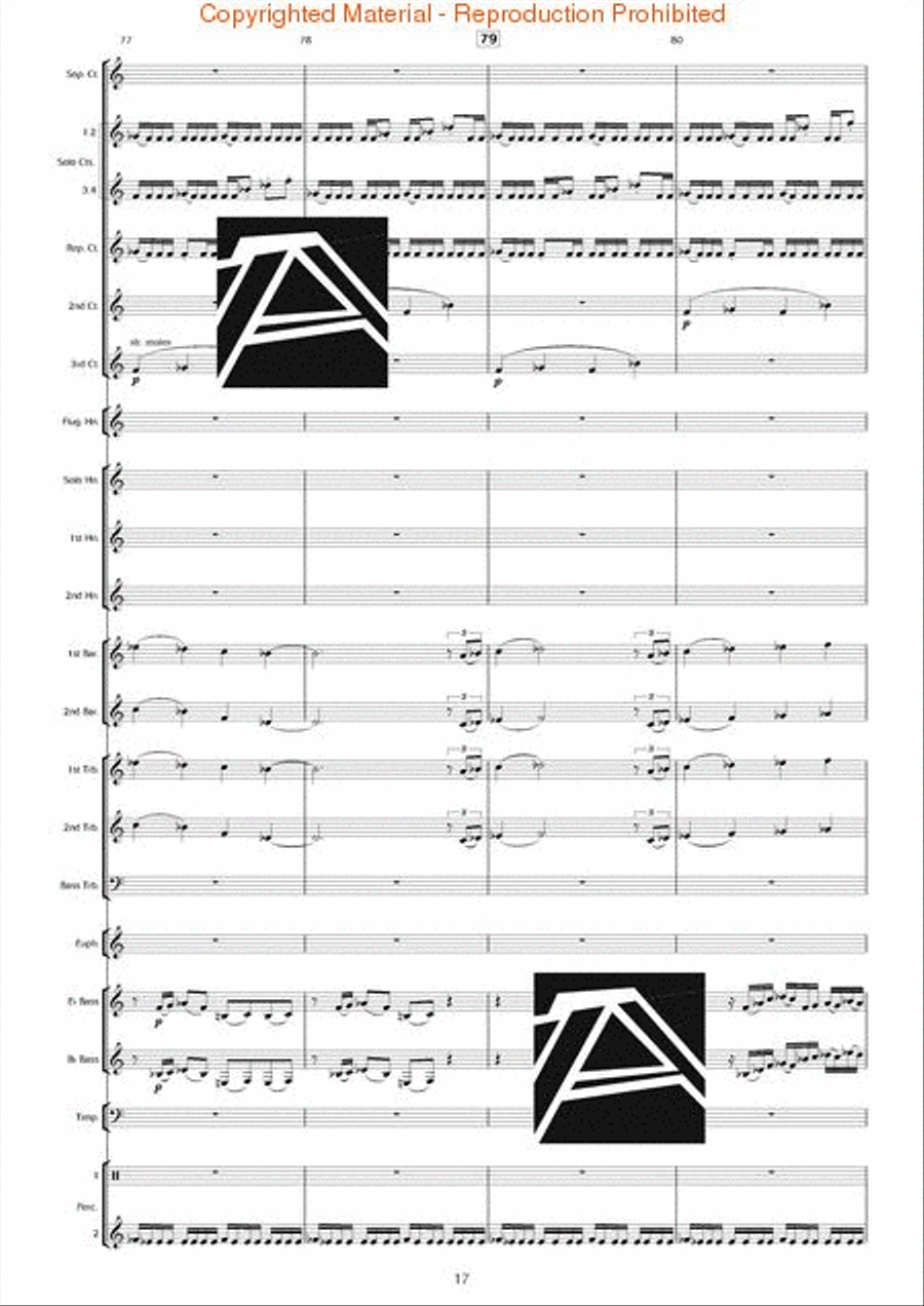 Surround Sound Brass Band scores gallery preview page 18