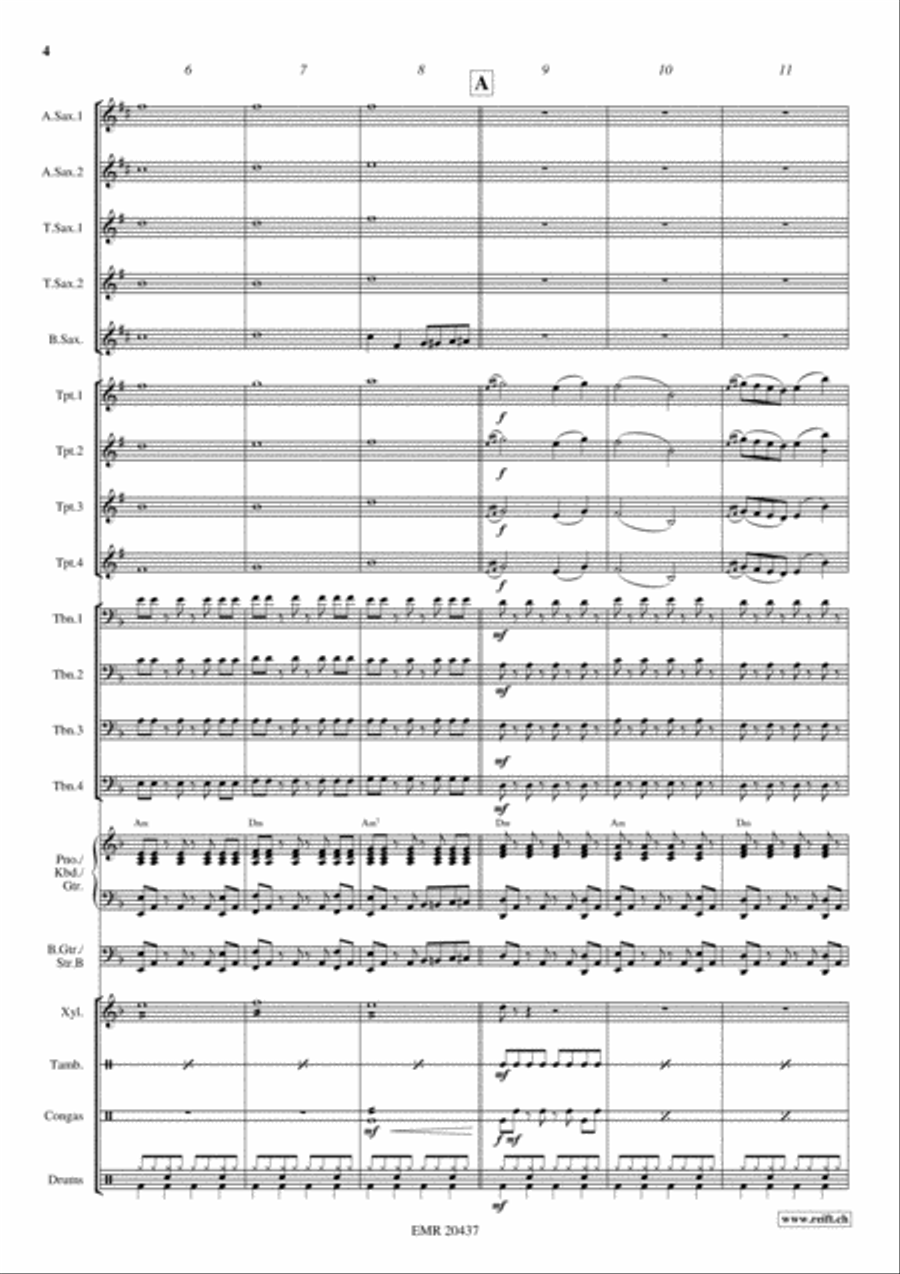 Hits From Russia Big Band scores gallery preview page 5