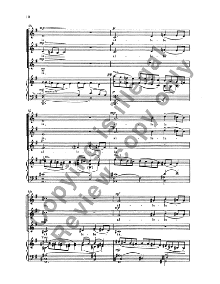 Alleluia, Amen Alleluia, Amen SSAA scores gallery preview page 29