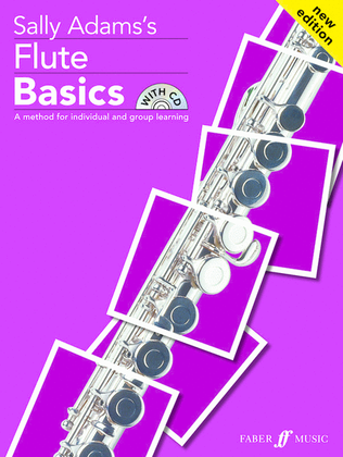 Book cover for Flute Basics Pupils Book/CD