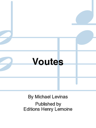 Book cover for Voutes