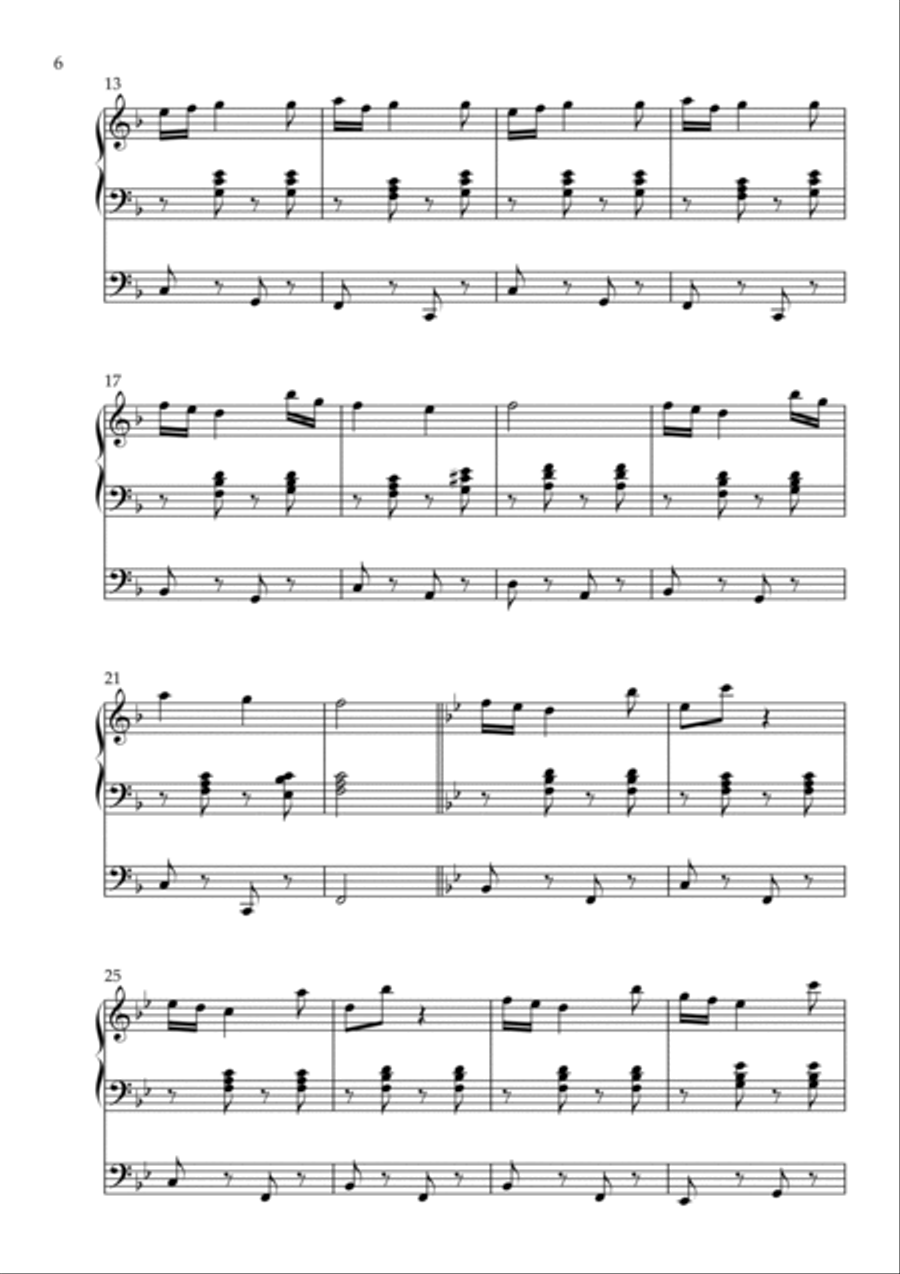 Gaudeamus Igitur Suite, Op. 146 (Organ Solo) by Vidas Pinkevicius (2022) Organ Solo scores gallery preview page 6