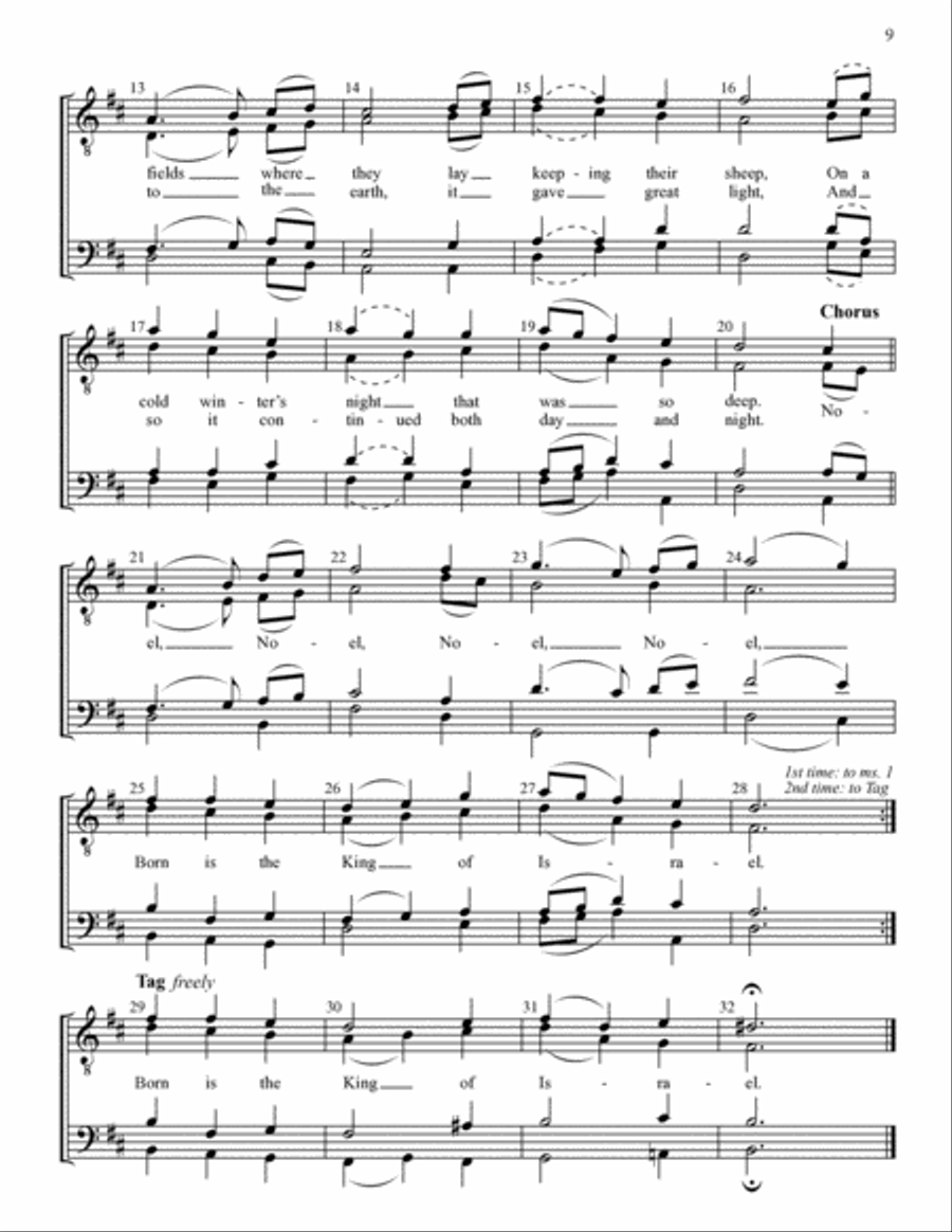 Yuletide Favorites (Volume II) TTBB scores gallery preview page 8