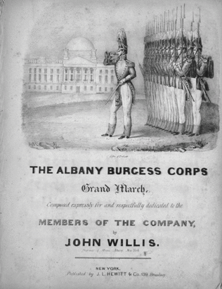 The Albany Burgess Corps. Grand March