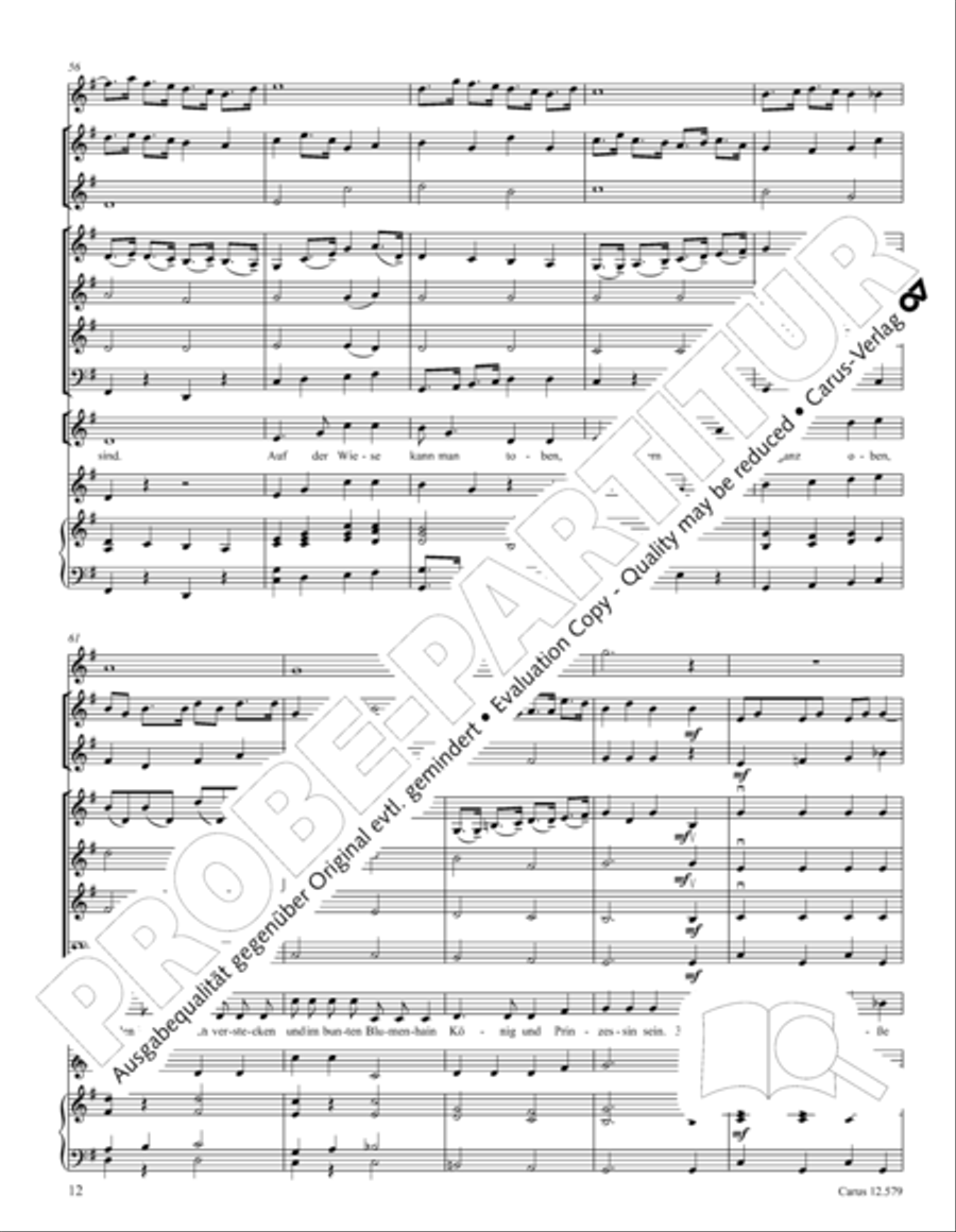 Der Garten des Riesen Der Garten des Riesen Children's Choir scores gallery preview page 17