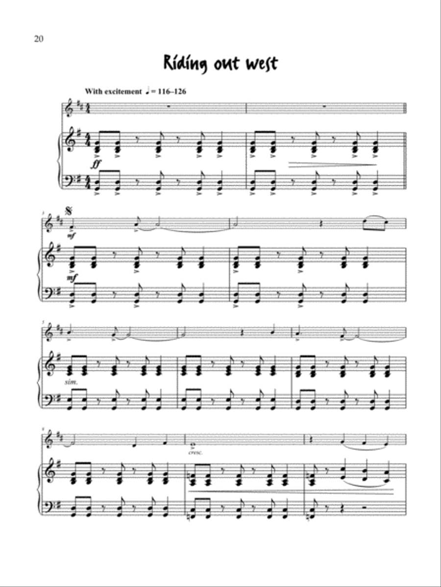 Really Easy Jazzin' About -- Fun Pieces for French Horn Horn scores gallery preview page 4