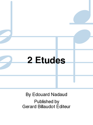 Book cover for 2 Etudes