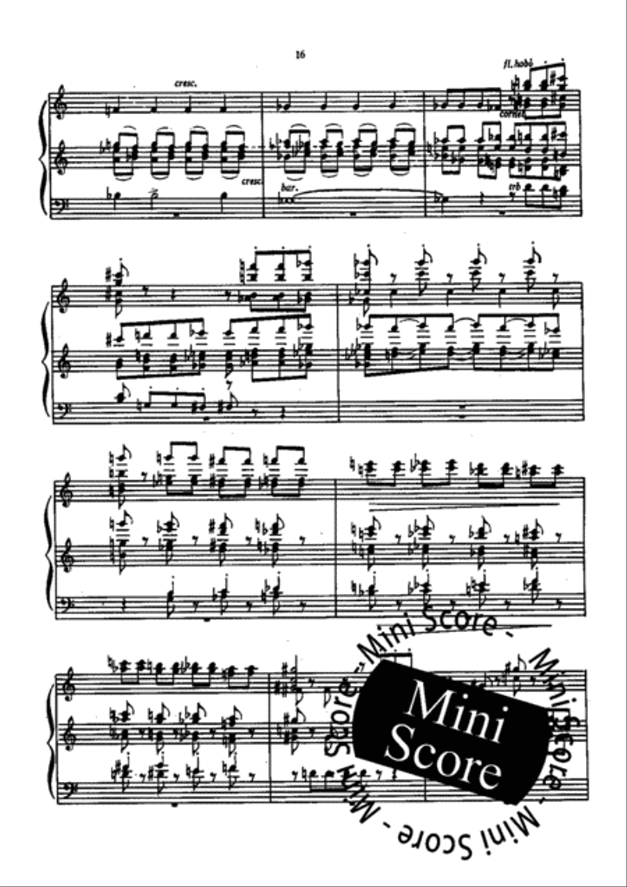Cyrano de Bergerac Concert Band scores gallery preview page 20
