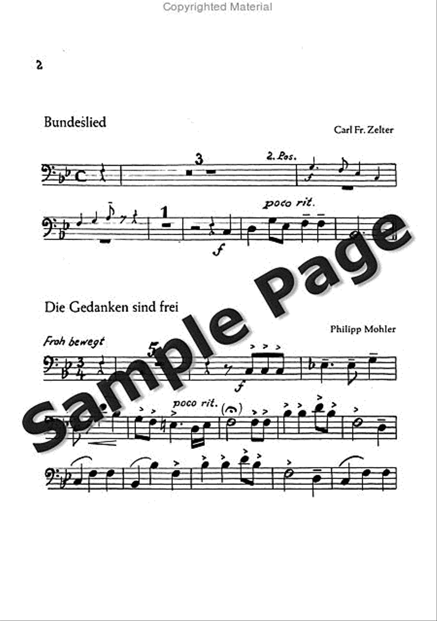 Mohler Ph Festliche Liedkantate Op37(dsb TTBB scores gallery preview page 39