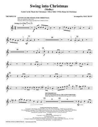 Swing Into Christmas (Medley) - Bb Trumpet 2
