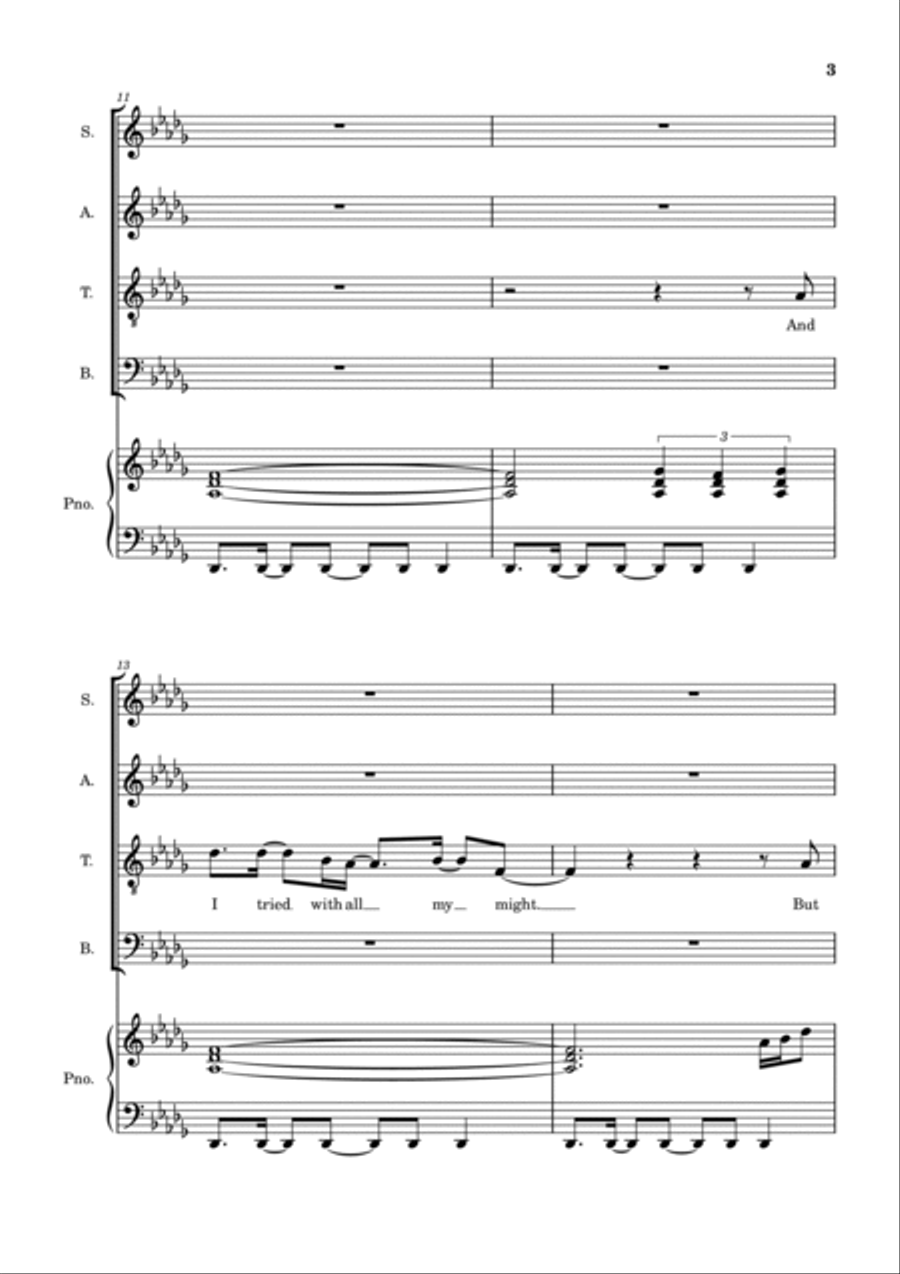 I Thank God 4-Part scores gallery preview page 4