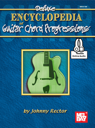 Book cover for Deluxe Encyclopedia of Guitar Chord Progressions