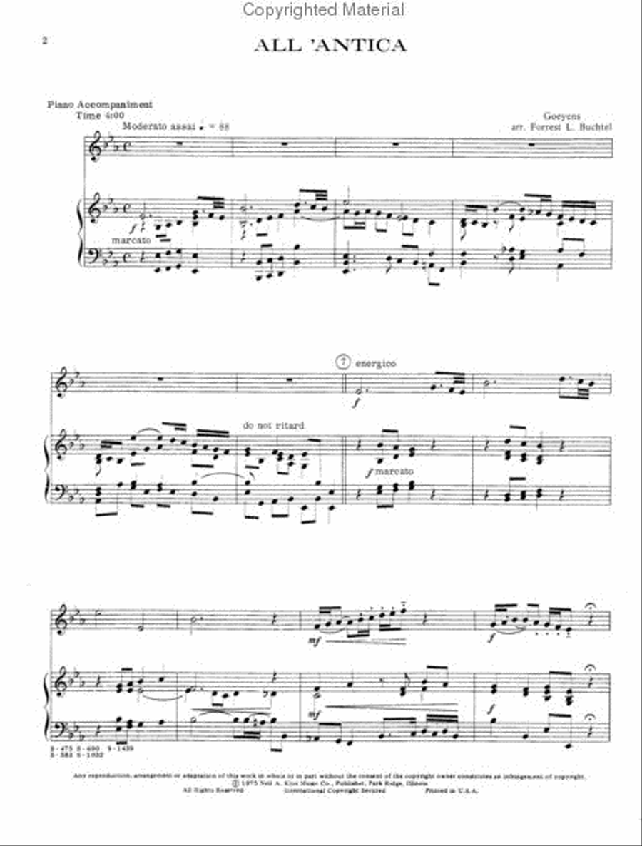 <br>Sheet music extract