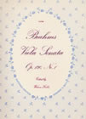 Book cover for Sonata in F minor, Op. 120, No. 1 for Viola and Piano