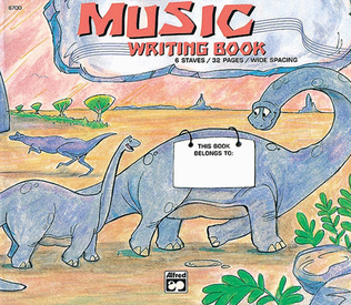 Book cover for Alfred's Basic Music Writing Book