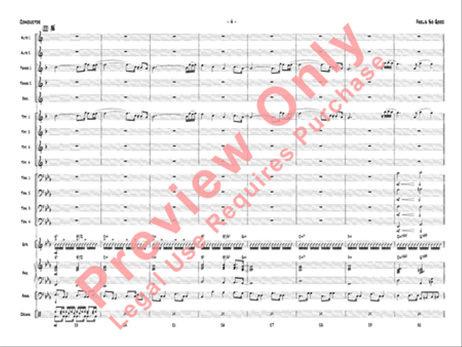 Feels So Good Jazz Ensemble scores gallery preview page 7