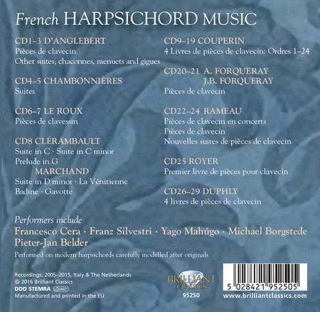 French Harpsichord Music [Box Set]