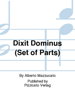 Dixit Dominus (Set of Parts)