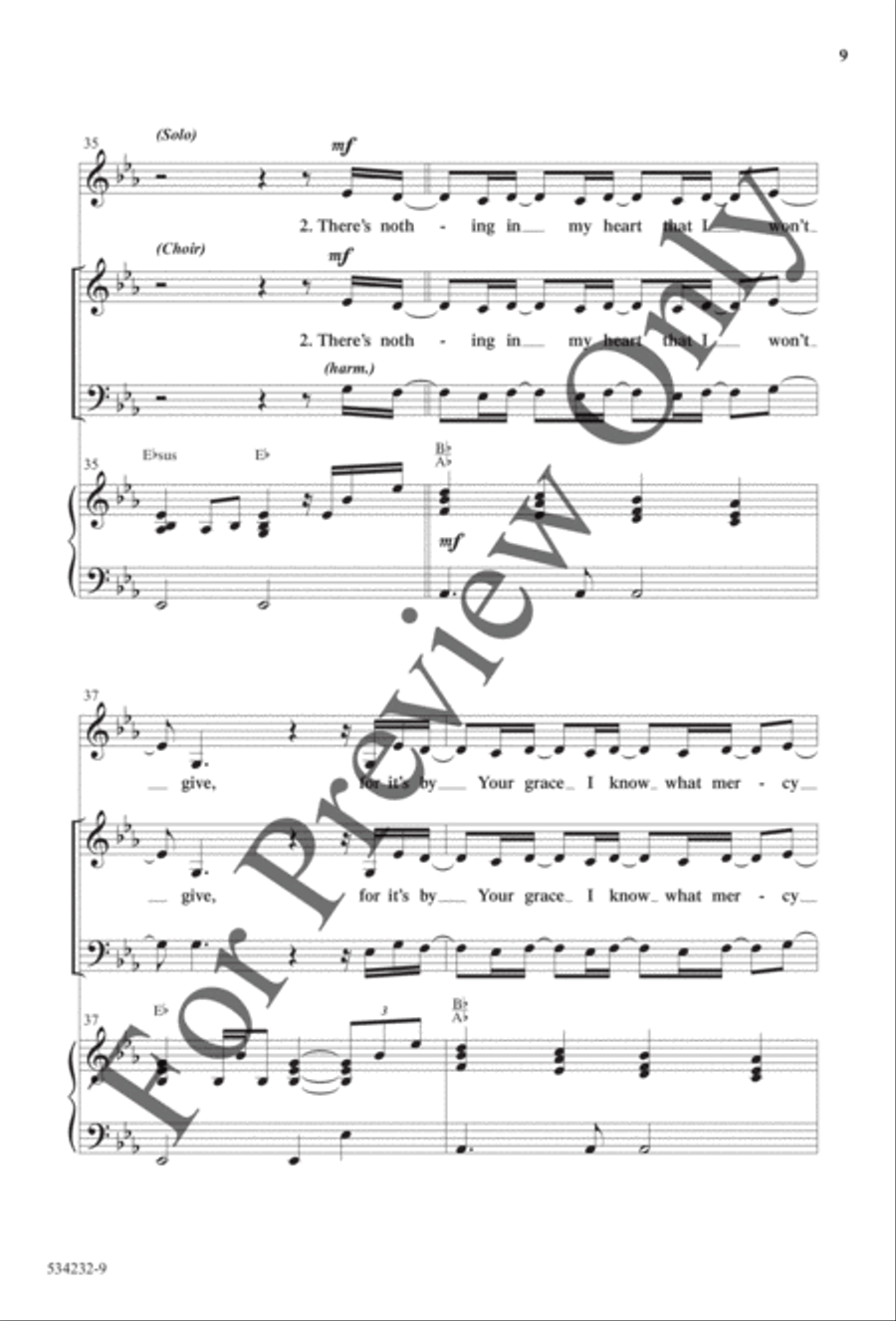Can't Stop My Hallelujahs - Anthem Choir scores gallery preview page 8
