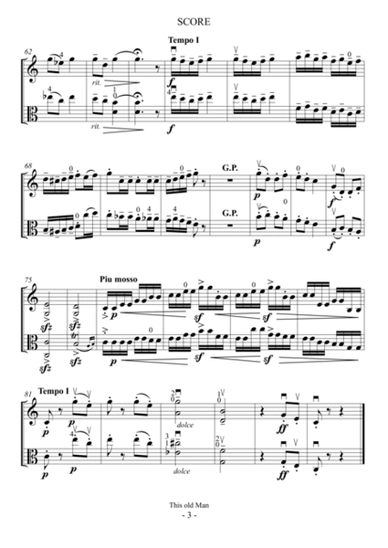 Nursery Rhyme Vol. II (Duet for Violin and Viola) image number null
