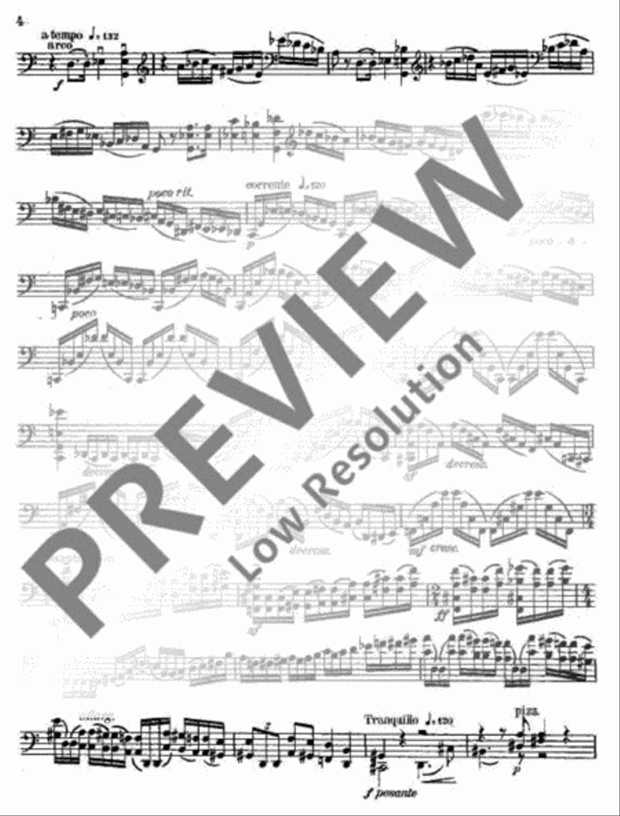 Sonata Cello scores gallery preview page 5