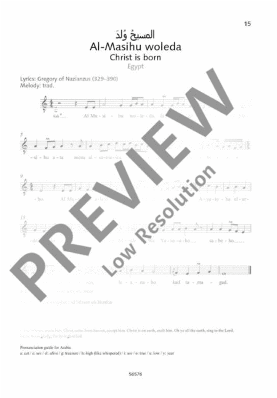 Christ is born Mixed Choir scores gallery preview page 2