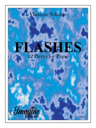 Book cover for Flashes: 12 Pieces for Piano