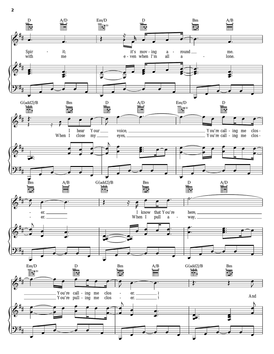All That I Am Piano, Vocal, Guitar scores gallery preview page 2