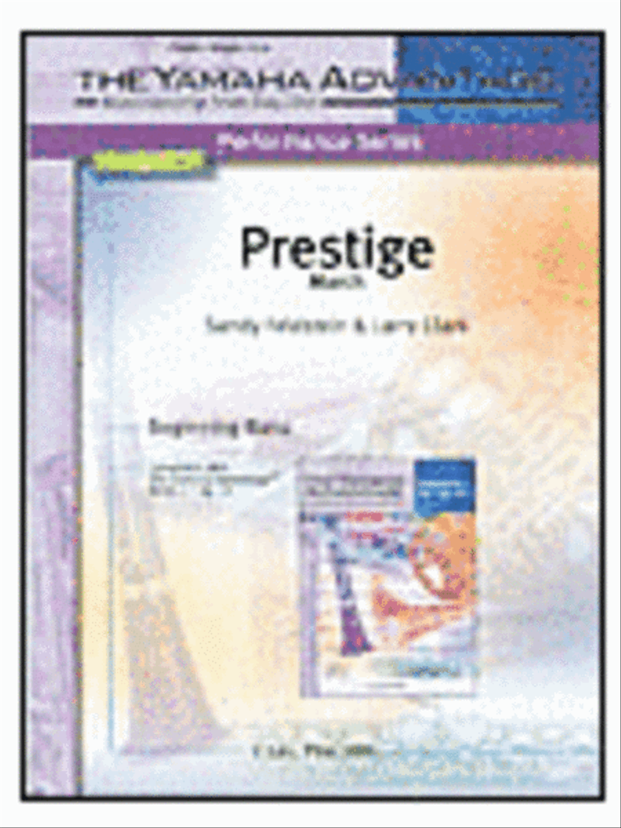 Prestige Prestige Concert Band scores gallery preview page 1