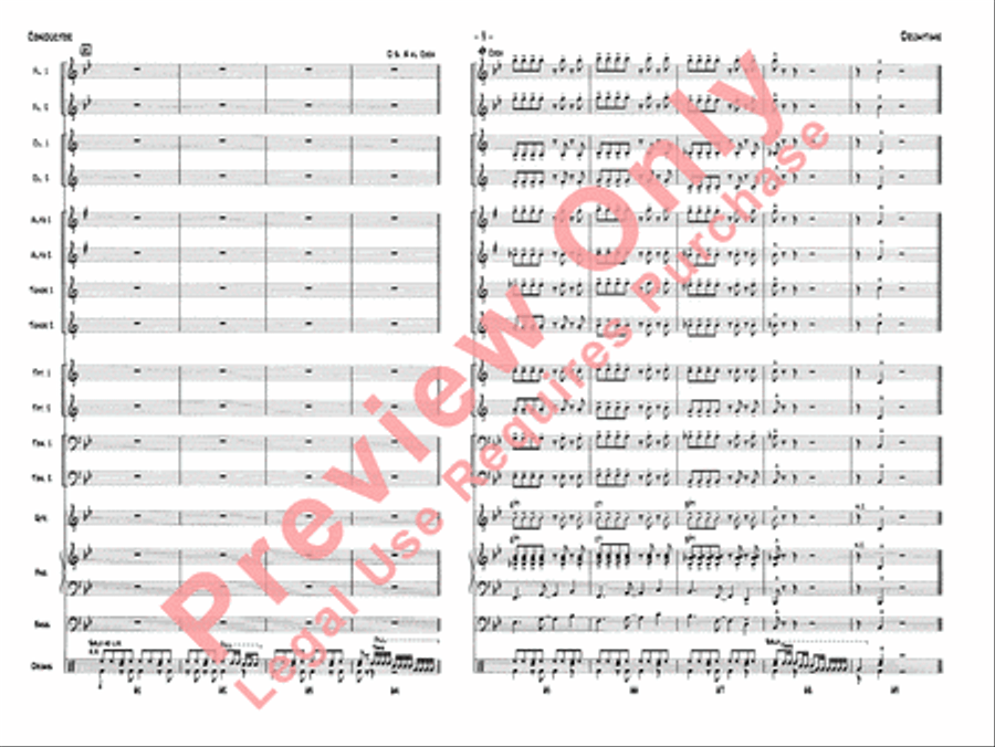 Drumtime Jazz Ensemble scores gallery preview page 12