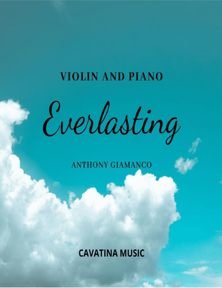 Book cover for Everlasting (Violin and Piano)