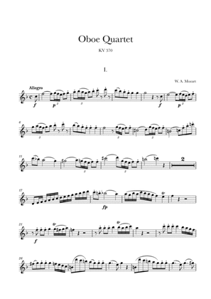 Mozart - Oboe Quartet (KV 370) - Allegro - Oboe part