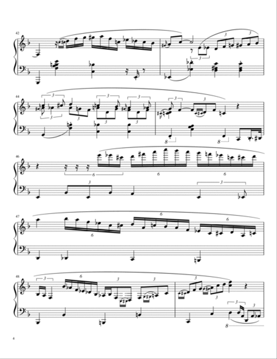 Georgia On My Mind Piano Solo scores gallery preview page 4