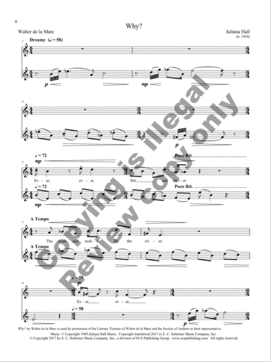 Bells and Grass Soprano Voice scores gallery preview page 12