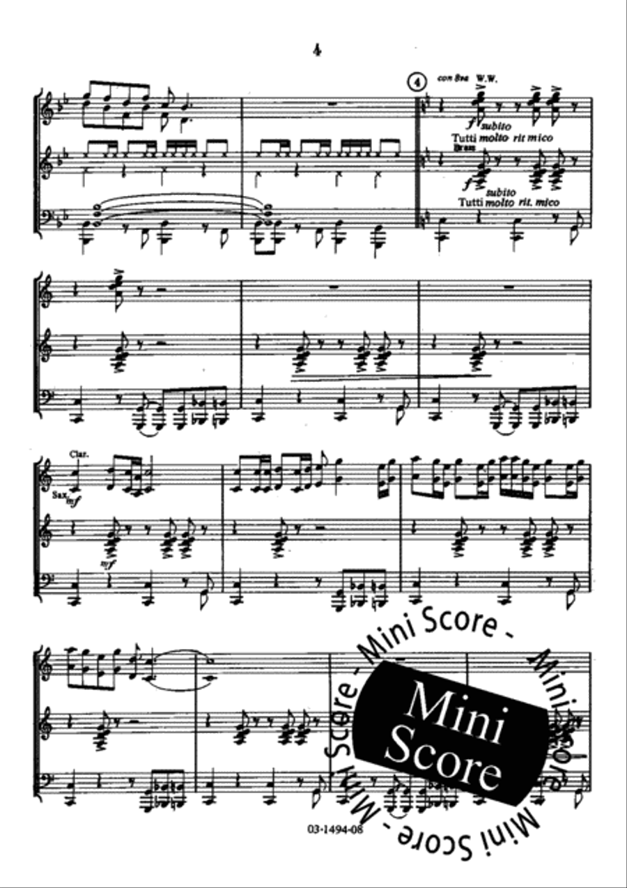 A Game of Chess Concert Band scores gallery preview page 10