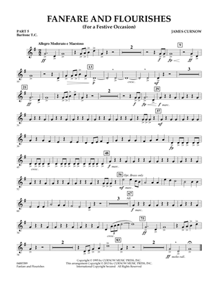 Fanfare and Flourishes (for a Festive Occasion) - Pt.5 - Baritone T.C.