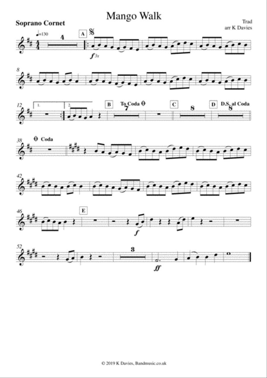 Mango Walk Small Ensemble scores gallery preview page 6